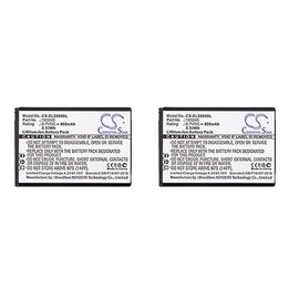 (2 Pack) XSP Battery for STEELSERIES 61298RX H Wireless Gaming-Headset Siberia 800 Siberia 840 PN 160240