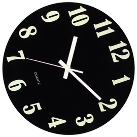 BIUDECO Led Wall Clock Large Boho Decor Glow in The Dark Silent Non-Ticking Modern Wall Decor for Living Room Kitchen Bedroom Random Color