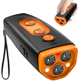 【2025 Upgraded Version】Dog Bark Deterrent Devices,Rechargeable Anti Barking Device for Dogs,With 3X Sonic Emitters Long Range Barkguard ,Alternative to Painful Dog Training Collars and BarkCollars