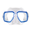 Maske Mares Ray, Maske Erwachsene - Unisex, Blau Trasparent/Trasparent
