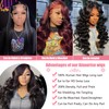 Ainuorise 13x6 Lace Front Wigs Human Hair Body Wave HD