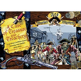Pirate Murder Mystery Game: A Case of Treasure and Treachery (A5 Box)