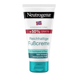 Neutrogena Rich Foot Cream – Moisturizing Foot Care for Very Dry Feet with Glycerin, Allantoin & Panthenol, 150 ml