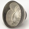 Marui Pottery MR-3-3493 Shigaraki Pottery Hechimon Rice Bowl, Pottery, Kuroiso