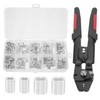 ABOOFAN 1 Set Stainless Steel Ferrule Crimping Tool Kit for