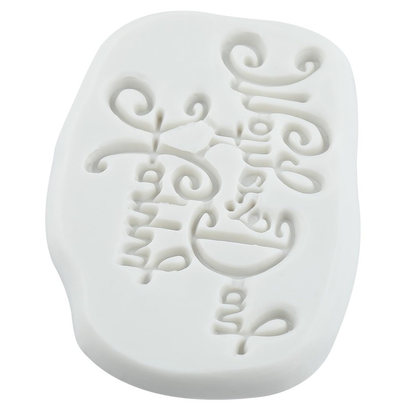 Happy Mother's Day Letter Silicone Molds Letter Polymer Clay Mold