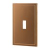 UltraPro Screwless Toggle Switch Wallplate, 1-Gang – Modern Snap-On Cover,
