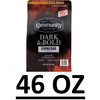 Community Coffee Espresso Roast Ground Coffee, Dark and Bold 46
