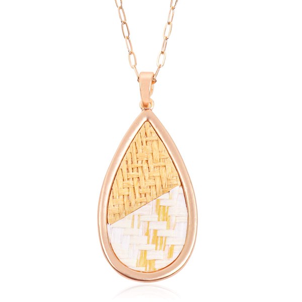 RIAH FASHION Bohemian Gypsy Waterfall Drape Statement Necklace - Ethnic,