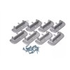 Bear Hollow Supply Bed Slat Brackets Heavy Duty, Set of