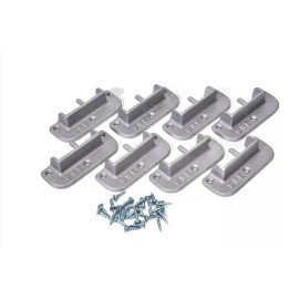 Bear Hollow Supply Bed Slat Brackets Heavy Duty, Set of 8