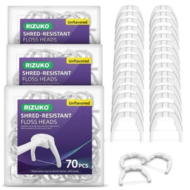 RIZUKO Flosser Refill Heads Compatible with Listerine Ultraclean Access