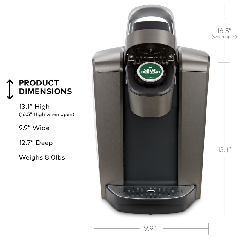 Keurig K-Elite Single Serve K-Cup Pod Coffee Maker, with Strength