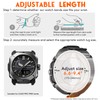 23mm Rugged Nylon Band Compatible with Casio Watch,for PRW-6800/6900Y/3400Y,PRW-60Y/61Y/50Y/51/70Y/30/35,PRT-B50/B70,PRW-73X,Military Style