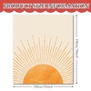 Kemingni Boho Throw Blanket - Sun Blanket, Sunset Decorative Throw