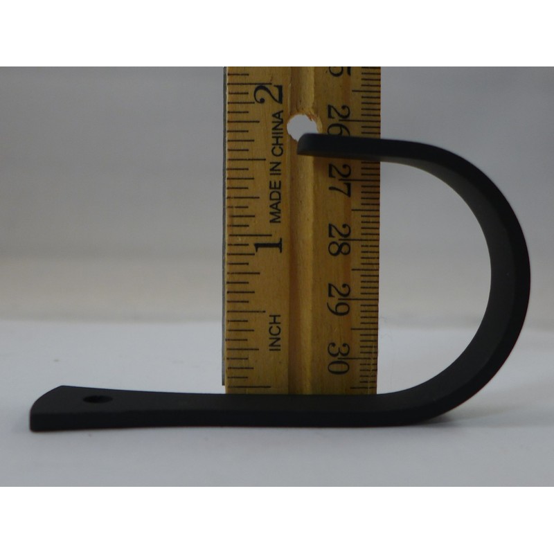 Set of 4 Wrought Iron Coat or Towel Hooks