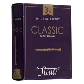 Steuer Classic BB Clarinet Reeds Pack of 10 Size 2