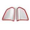1 Pair of Car Door Stereo Audio Speaker Decoration Cover