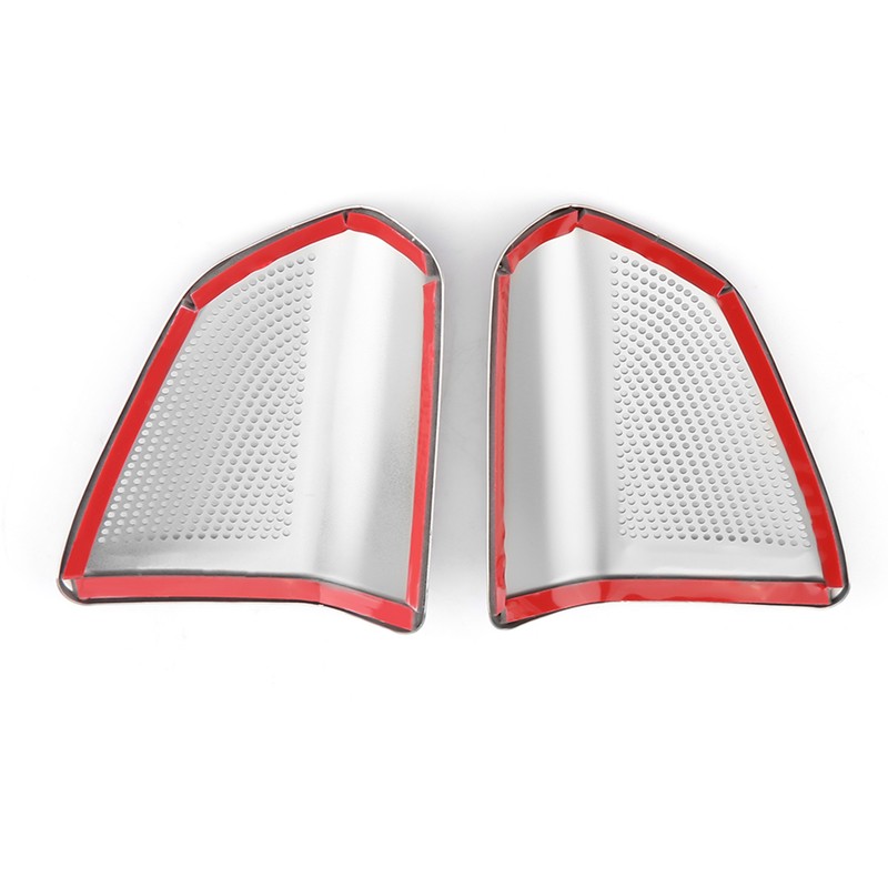 1 Pair of Car Door Stereo Audio Speaker Decoration Cover