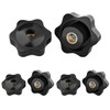 XPEX Star Grip Nut M8, Wing Nut M8 Female Thread