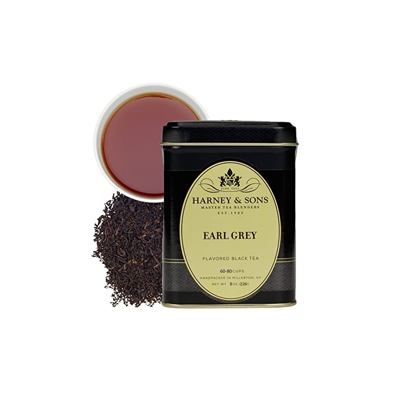 Harney & Sons Earl Grey, 8 oz Loose Leaf Tea