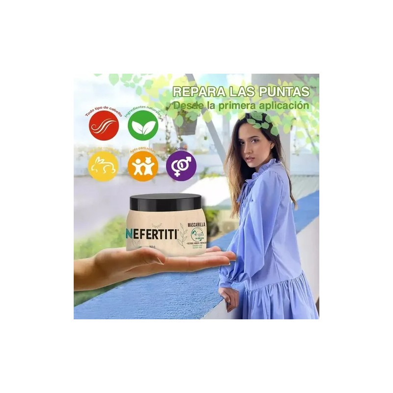 Mascarilla Vegan Maximum Repair Nefertiti