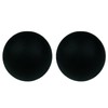 Small Hard Massage Ball 2 Pack. Lacrosse Ball Size Fascia