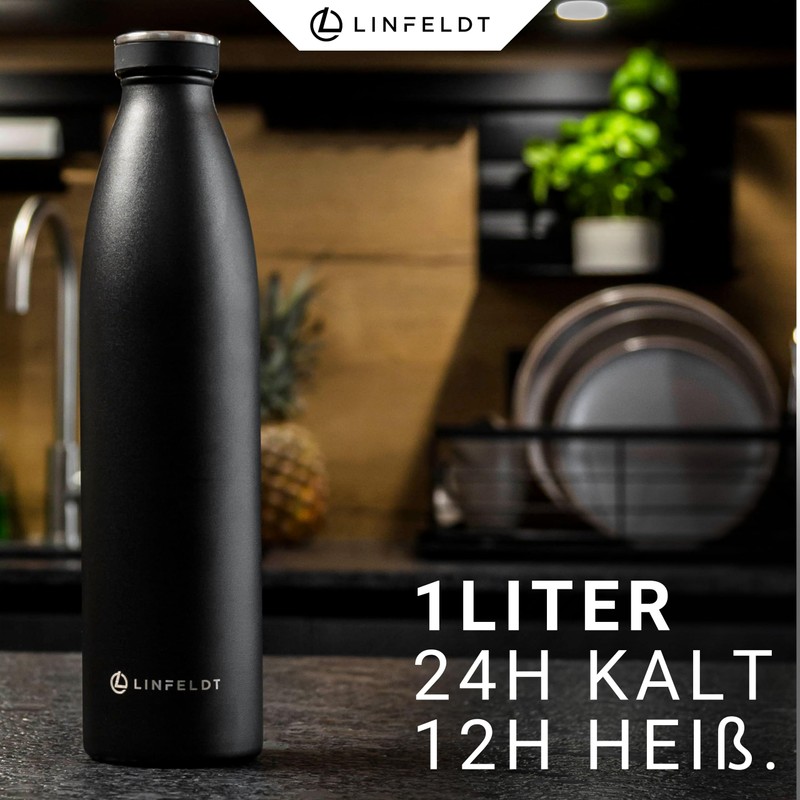 LINFELDT® Water Bottle (Stainless Steel)