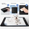 Pee Pad Holder,Folded Non-Slip for Potty Tray with Magnetic Lock,M:24"x28"