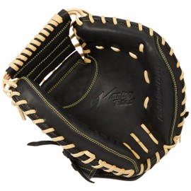 ZETT BRCB33412R Soft Baseball Catcher Mitt Winning Road Catcher Black x Pastel Brown Right Throw
