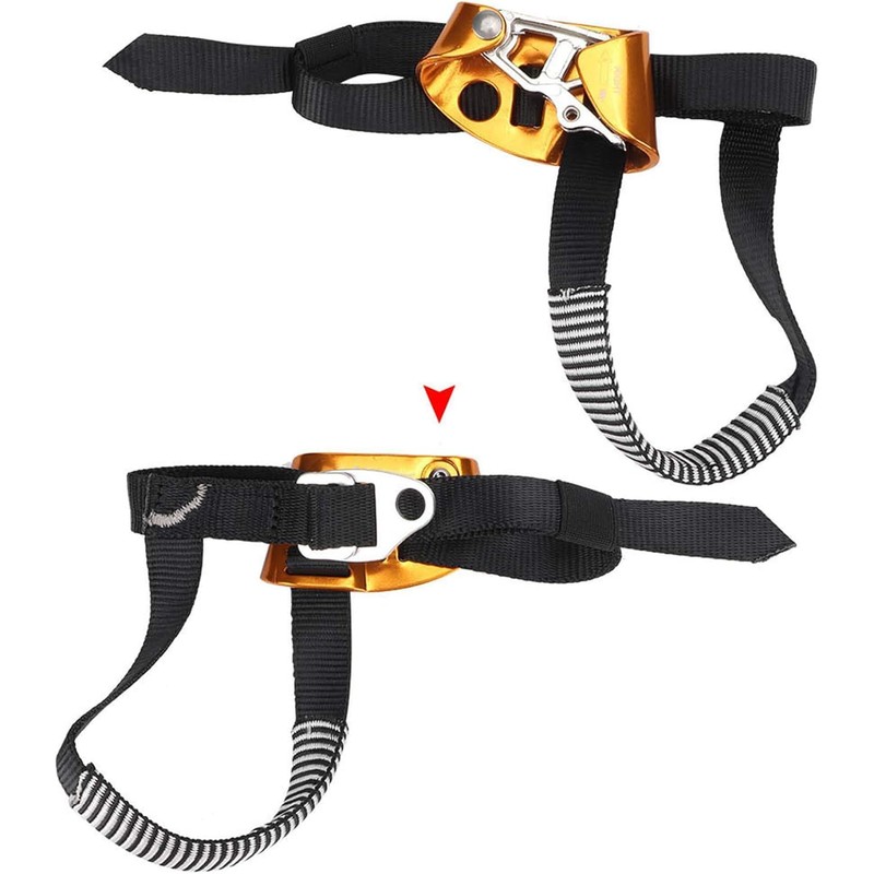 Foot Ascender Riser with Alloy Steel Rivet for Climbing, Suitable