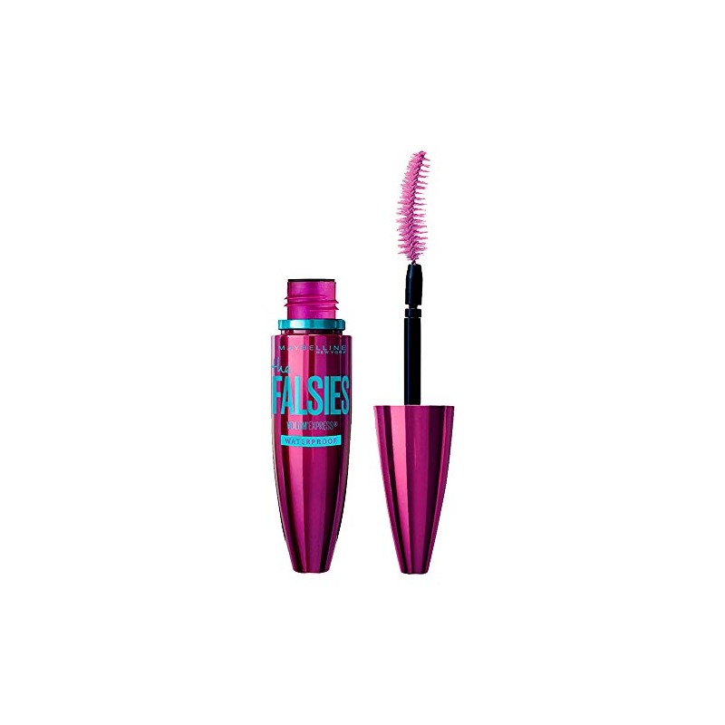 Maybelline Vex Falsies Mascara A Prueba de Agua, color Negro