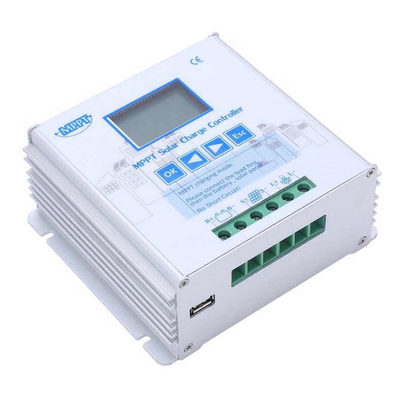Solar Charge Controller MPPT Photovoltaic PV Battery Panel Charging Regulator