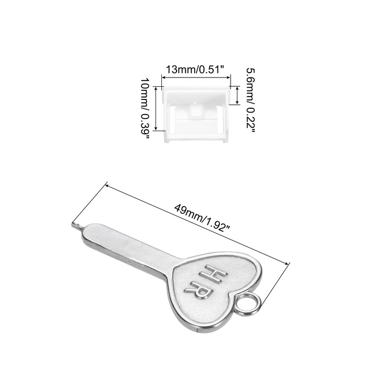 sourcing map 15 Port Blocker Locking USB Port/Dust PC Blocker