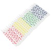 Chef Craft Classic Patterned Birthday Candles, 24 Piece Set 2.5