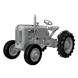 Thunder Model TB72001 1/72 American Case Military/Civil Tractor, Set of 2, Includes VAI, Grounding Compression Roller, Plastic Model Assembly Kit