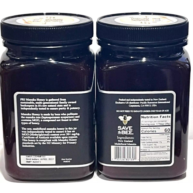 International Pacific Resources PRI Manuka PACIFIC RESOURCES Honey Blend MGO
