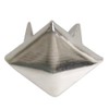TRIXES 200pcs 7mm Silver Clothing Pyramid Studs Nickel Rivet Leathercraft