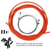 Keenso Bicycle Gear Cable and Brake Cable Set, Universal Bicycle