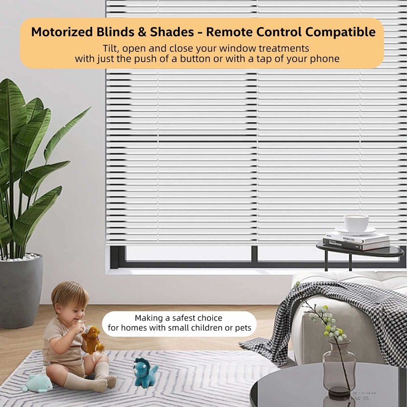 Rollerhouse Roller Blinds Tubular Motor with Rechargeable Lithium Battery for