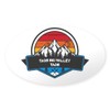 CafePress Taos Ski Valley Taos New Mexico Sticker Oval Car