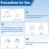 2 Pack 3/4" × 6FT Siphon Hose, Gas Siphon Hose