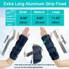 TANDCF Unisex Forearm and Wrist Support Splint Brace Double Fixation