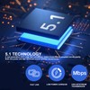 Portable Bluetooth Speaker RGB Dynamic Effect Stereo Sound 2 in