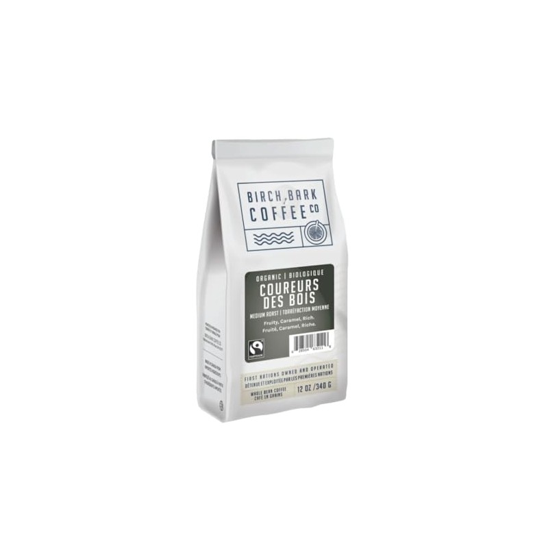 Birch Bark Coffee Co Organic Coureur des Bois Whole Bean