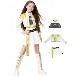 Mprocen Girls Cosplay Costume, Kids, Korean Girls, Rumi, Mira Zoe, Costume, Halloween, Dance, Idol, Cosplay, Casual Outfit, Photography, Stage Outfit, Present, Event, School Festival, Literary Time
