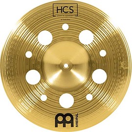 Meinl Cymbals 16â Trash China with Holes â HCS Traditional Finish Brass for Drum Set, Made in Germany, 2-Year Warranty, (HCS16TRCH)