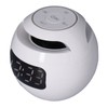 Multifunctional Bluetooth 5.0 Alarm Clock Speaker Rechargeable Ball Shape Portable