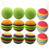 BIUDECO 12pcs Colorful Balls Cat Toy Balls Planet Design Light
