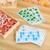 Totority Juego de lotería rusa Juego de tarjetas de bingo